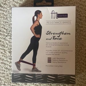 NWT FIT Essentials Resistance Bands